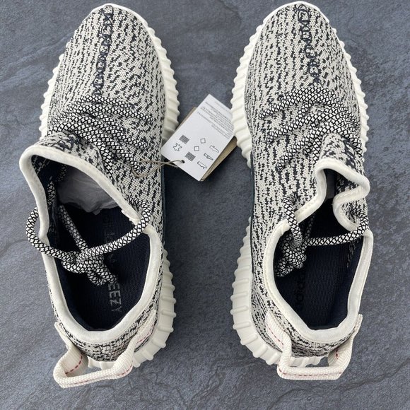 Adidas Yeezy Boost 350 v1‎ Turtle Dove Size 7.5 Mens Black White 2022 Kanye West main image 6